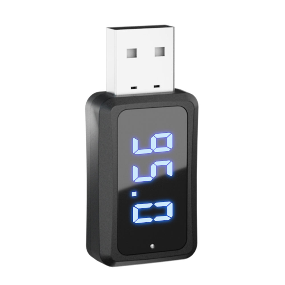 FM02 Car FM Transmitter Receiver Handsfree Call USB Wireless Receiver Transmitter Dongle Bluetooth-Compatible for Car FM Radio