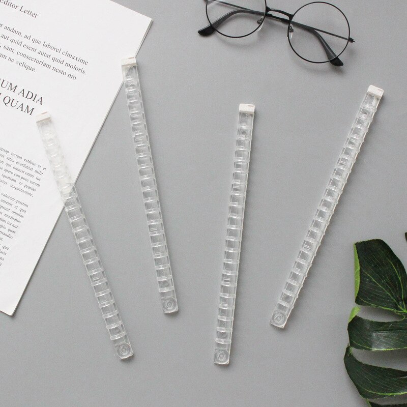 Transparent Soft Plastic Coil Calendar Binding Coil Notebook Spring Book Ring Wire O Binding A5 B5 Binders Wire Binding