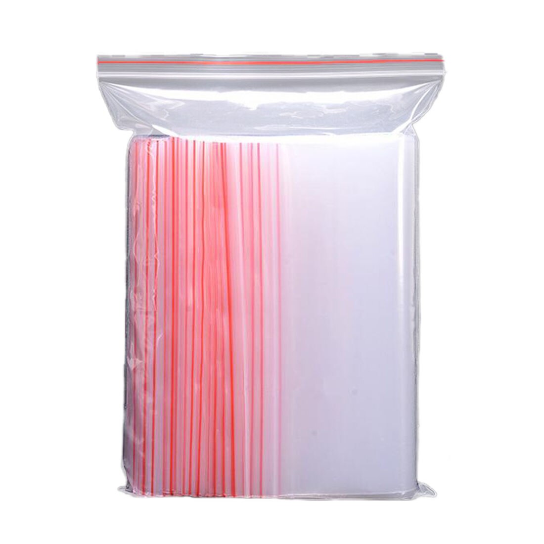 100pcs Zip Lock Bags Small Jewelry Packing Reclosable Vacuum Storage Bag Clear Food Storage Package Fresh bag Thickness 0.05mm