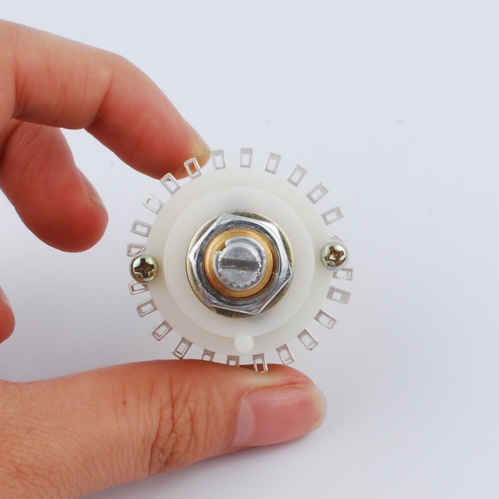 1pc 2 Pole 23 Step Rotary Switch Attenuator Volume Control Pot Potentiometer DIY