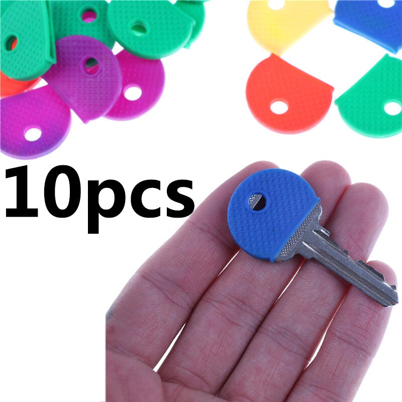 1 Pc Silicone porte-clés capuchon tête couverture porte-clés étui coquille chat Hamster Shih Tzu carlin chien animaux forme belle bijoux: 10pcs