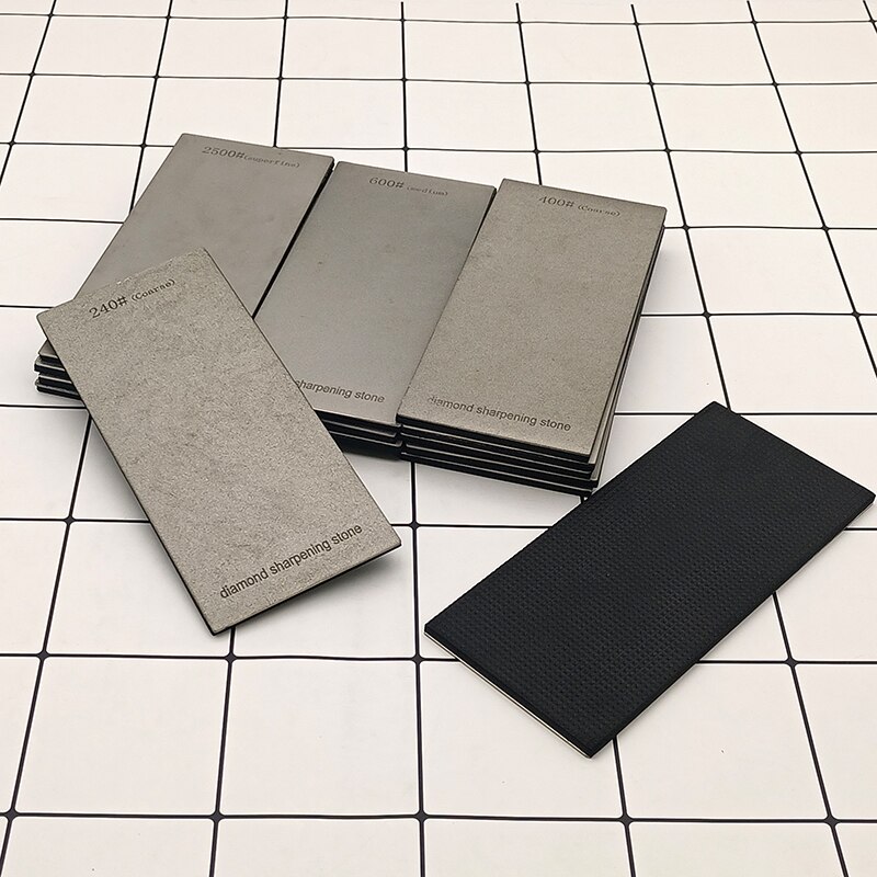 80~3000# Diamond non-slip sharpening stone with EVA base for sharpening tools in kitchen sharpener system