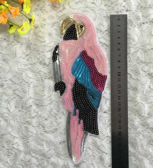 DIY Applique Towel Embroidery Applique Costume Decoration Dimensional Bird Patch