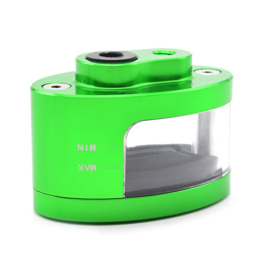 Accesorios para motocicletas tanque de cilindro de embrague delantero de Motor de copa de fluido de aceite para Ducati 848 Diavel Hypermotard 1100 696 Monster 1098: Verde