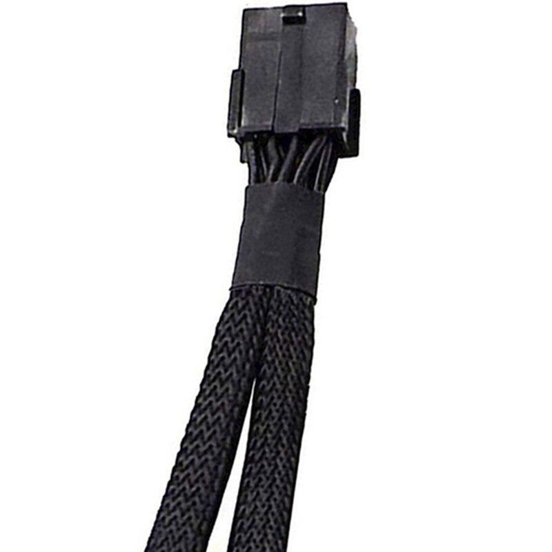 PCI-E 6 Stift zu Dual 8 Stift (6 + 2) grafikkarte PCI äußern Energie Adapter GPU VGA Y-Splitter Verlängerung Bergbau Kabel