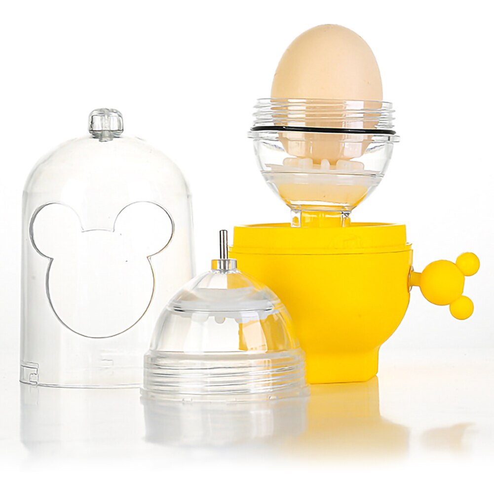 Throw Egg Scrambler Golden Egg Shaker Mixer Scramble Eggs Whisk Inside The Shell Manual Kitchen Cooking Tool: 1PCS Egg tools
