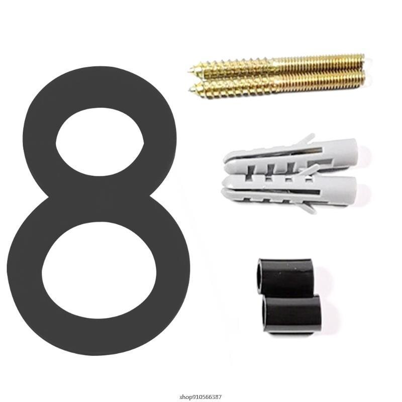 Floating House Number Modern House Numbers Visibility Signage for Home Address | Floating Mount or Flush Mount se3