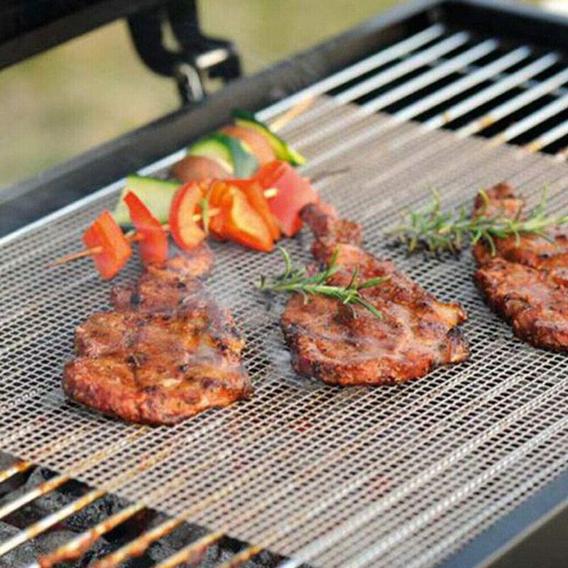 Bbq Grill Mat Nonstick Barbecue Hittebestendig Herbruikbare Bakken Pad