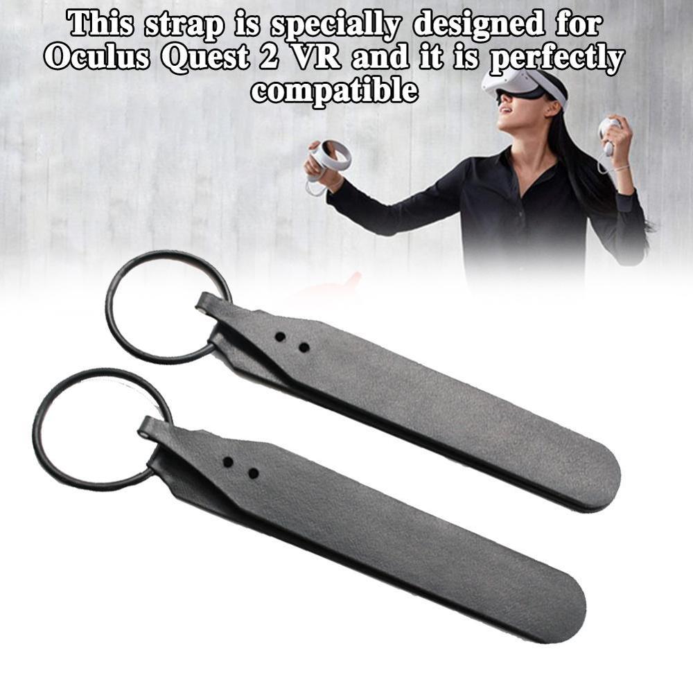 Vr-controller-handgelenkschlaufe für oculus quest 2 vr, griffschutz, rutschfester gurt, verstellbares zubehör