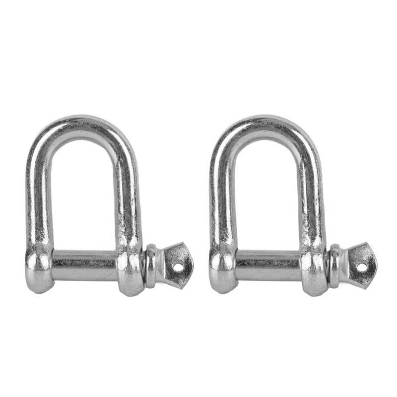 16.4ft Tow Cable 6 Tons Car Van Towing Strap with Steel U-Shaped Hooks for Emergency Heavy Duty Steel Towing Accessory