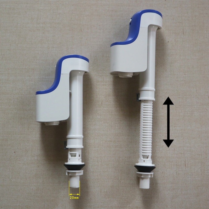 1PC Toilet Accessories Inlet valve Water tank Mute Flusher Adjustable tool Float Accessories