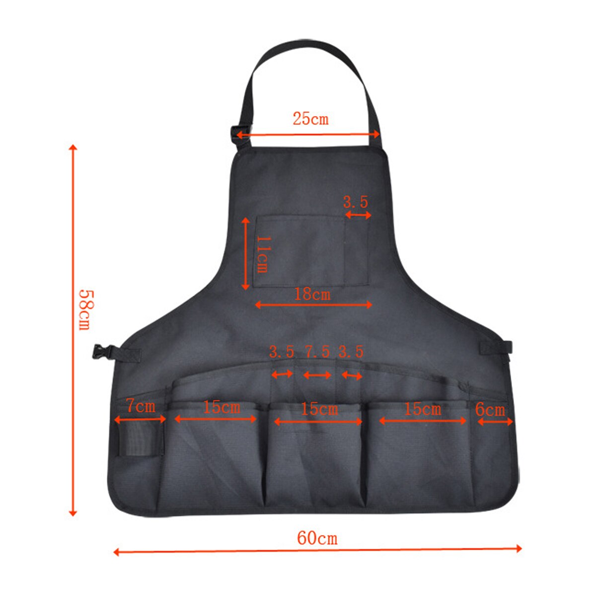Waxed Canvas Tool Work Shop Apron Heavy Duty Woodworking Welding Workshop Bag Holder Working Apron Multifunctional Durable Tool