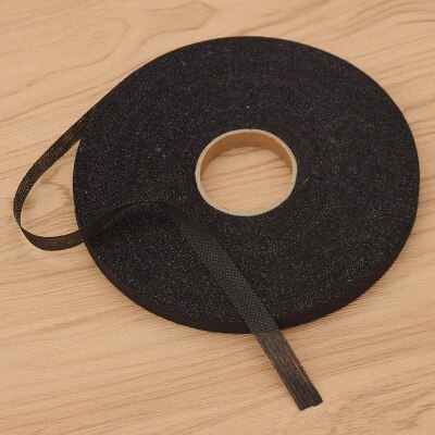 100 m non-woven Tussenvoeringen Ijzer Op Lijm Doek Accessoires Voor DIY Craft Handgemaakte Kledingstuk Quiling Materialen: Black