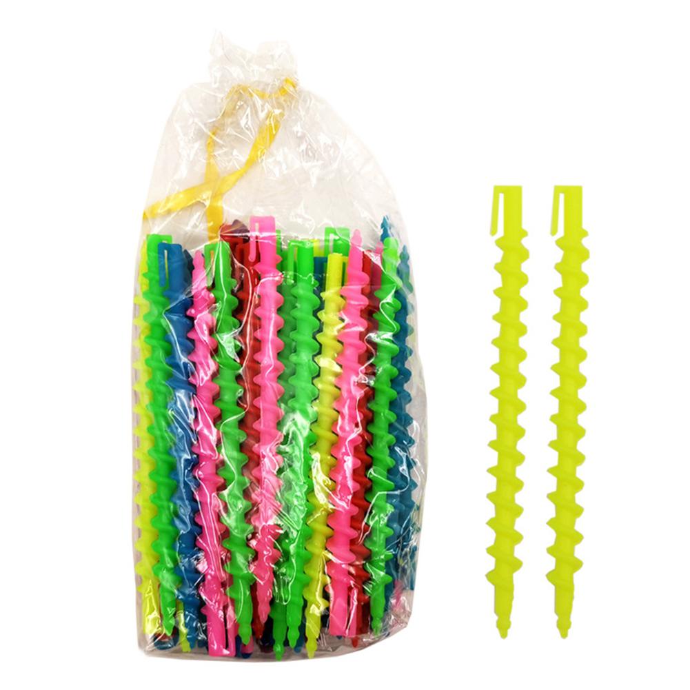 Bigoudis à grosses boucles ondulées 25-30 pièces/sac, rouleau magique en spirale sans chaleur, outils de coiffure, ondulation à l&#39;eau, diviseur de cheveux