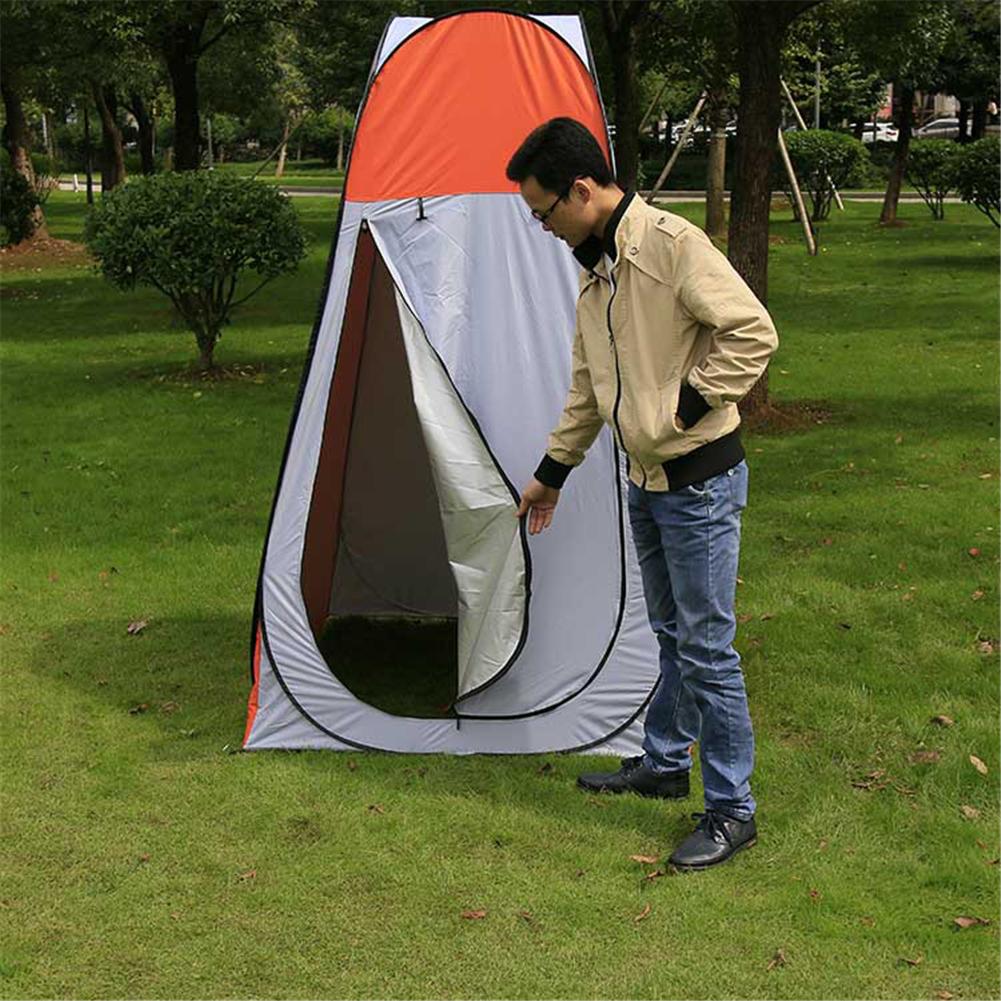 Pop Up Shower Tent Outdoor Camping Toilet Tent Chang Room Shower Tent With Carrying Bag Moving Bathroom Privacy Toilet Shelter