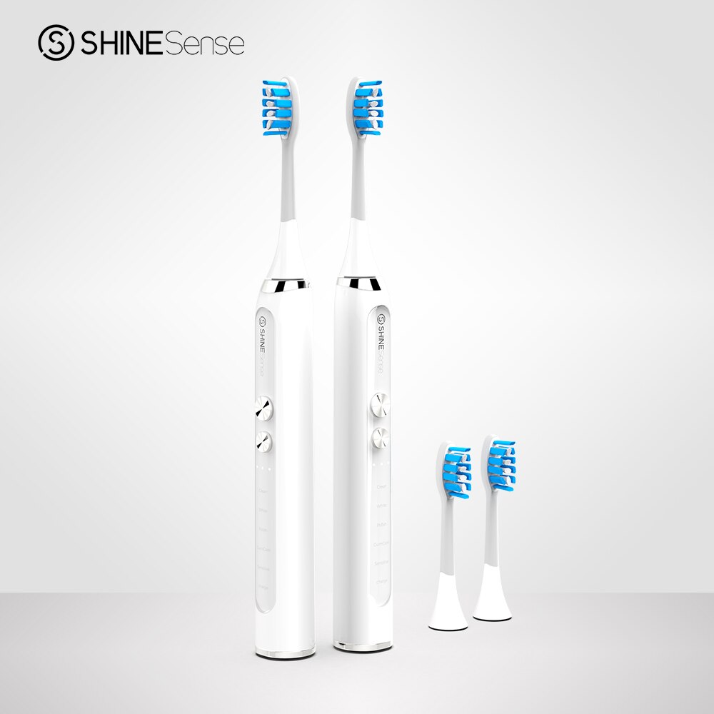 ShineSense Sonic Toothbrush Replacement Brush Heads for STB-100&amp;200