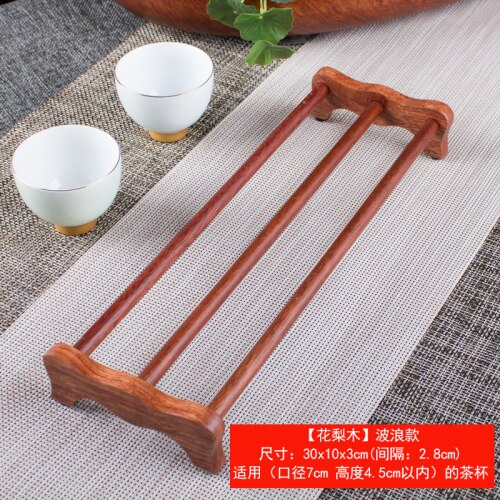 Porte-tasses en bois, décoration de la maison, égouttoir, porte-tasses de séchage, support de rangement, porte-gobelets, étagère d&#39;organisation: A 02