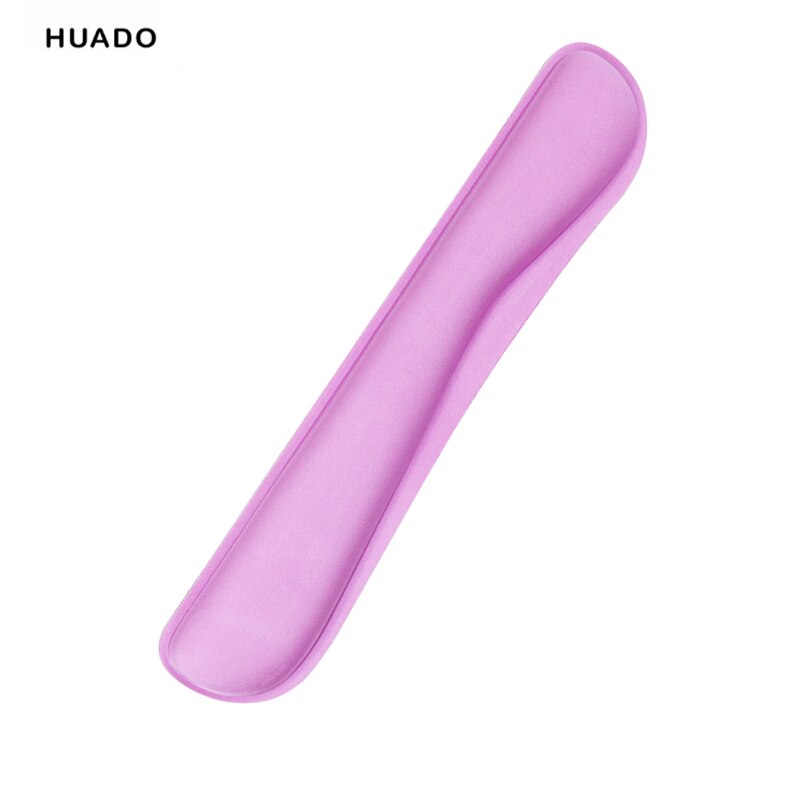 Ergonomie Mauspad aus Memory-Schaum mit Handgelenkauflage, Hand- und Handgelenk-Mauspad, rutschfeste Gummiunterseite: Rot