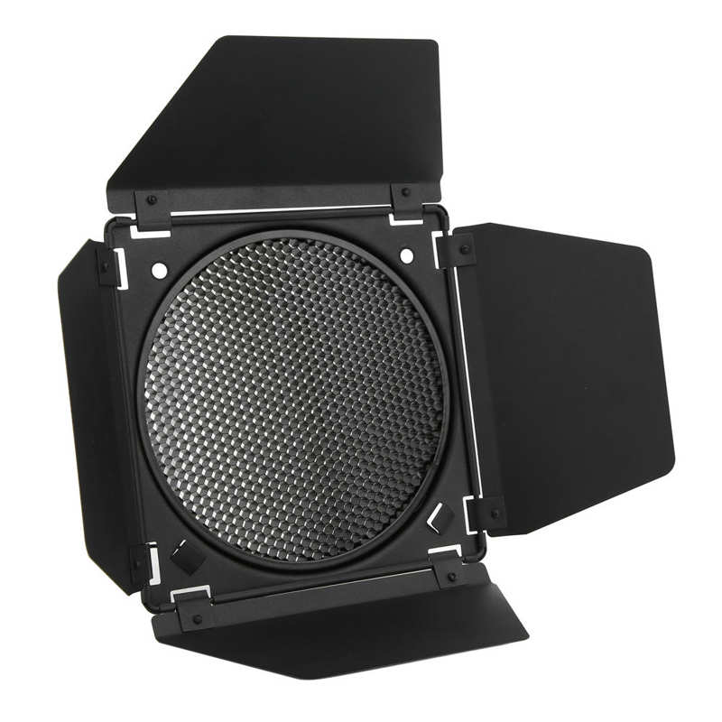 Déflecteur de lumière à quatre feuilles pour abat-jour de photographie Standard de 180mm, barrière lumineuse pour personnes