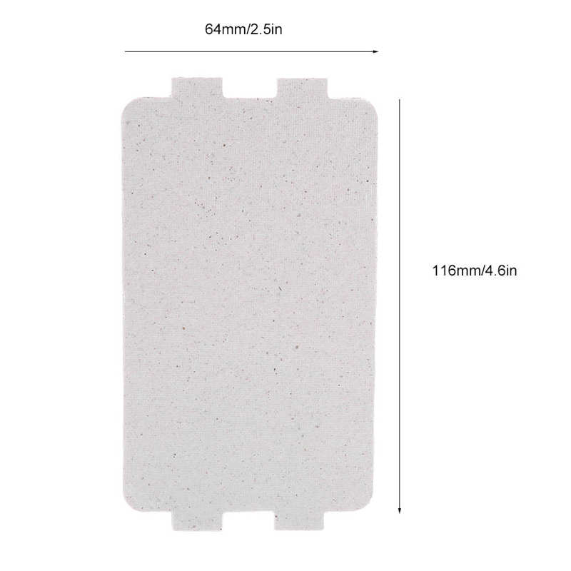 5Pcs Magnetron Mica Plaat Vel Vervanging Repareren Accessoires Voor Kleine Apparaat Keuken Koken Apparaten Onderdelen