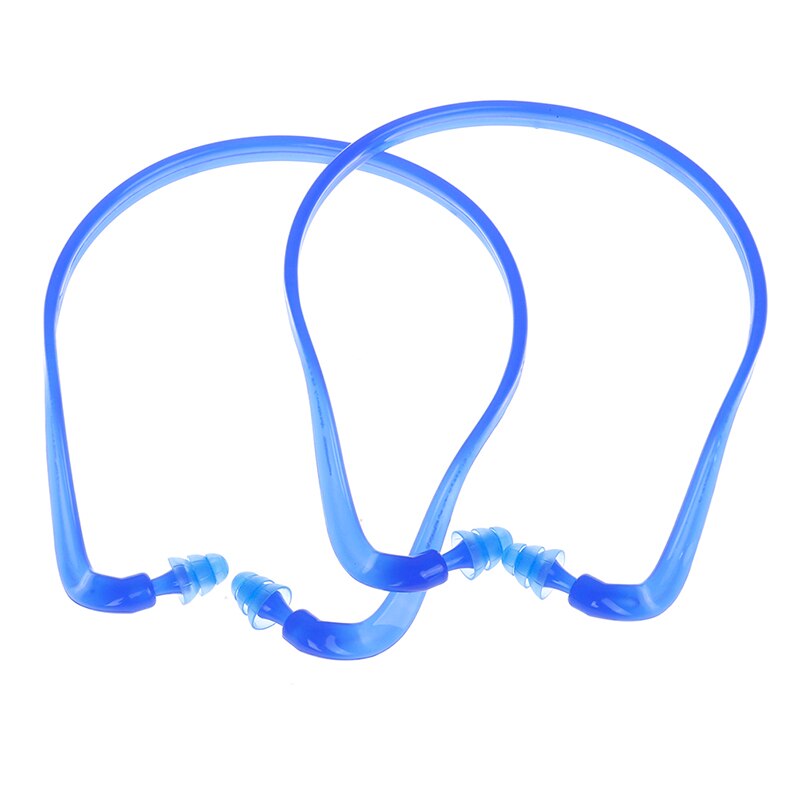 1Pcs Swim Reusable Hearing Protection Noise Reduction Earplugs Earmuff Silicone Ears Protector Corded Ear Plugs