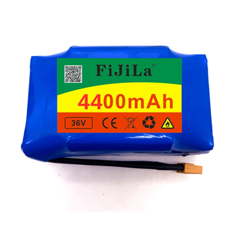 10 s 2p 36v 4400 mah li-ion batteri , 4400m ah batteri til elektrisk selvtilspændende hoverboard, unicycle , 36v batteri