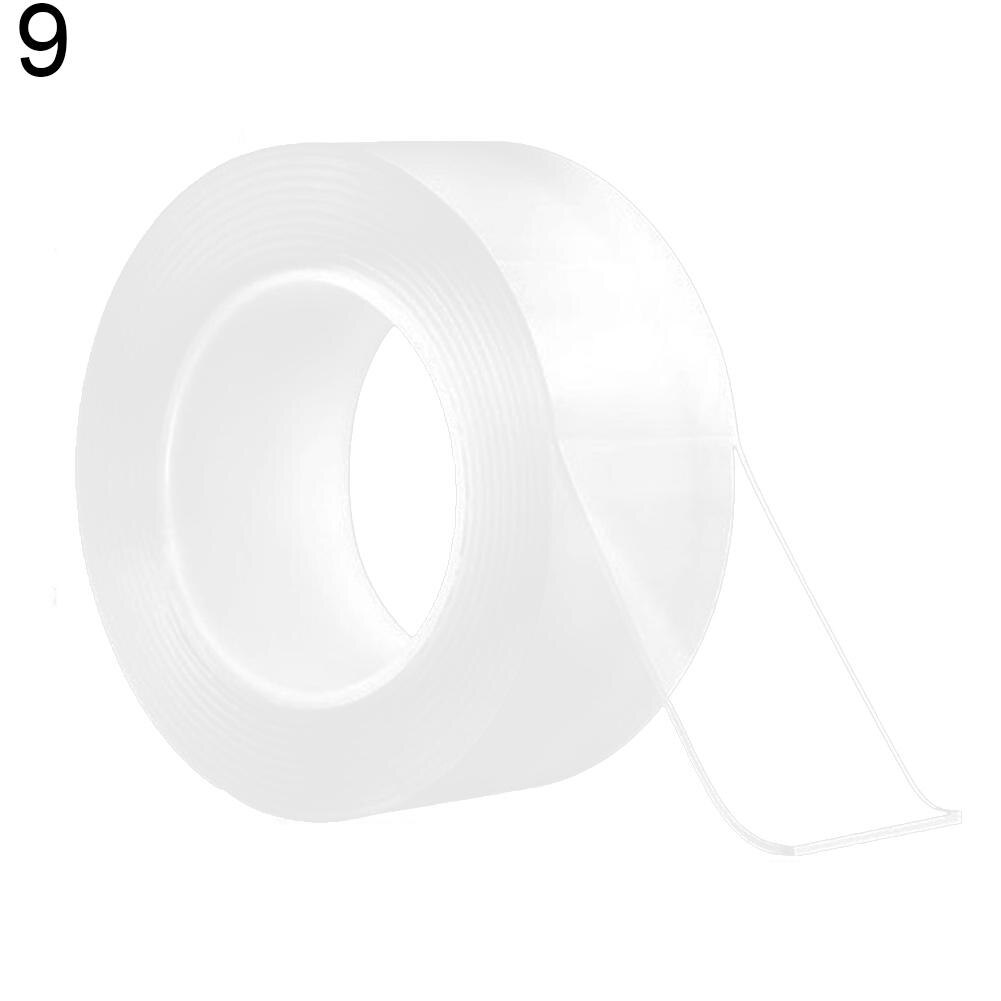 SALES! 2mm Multiuse Transparent Thick Washable Double-sided Adhesive Tape: 35mm 3m 2mm
