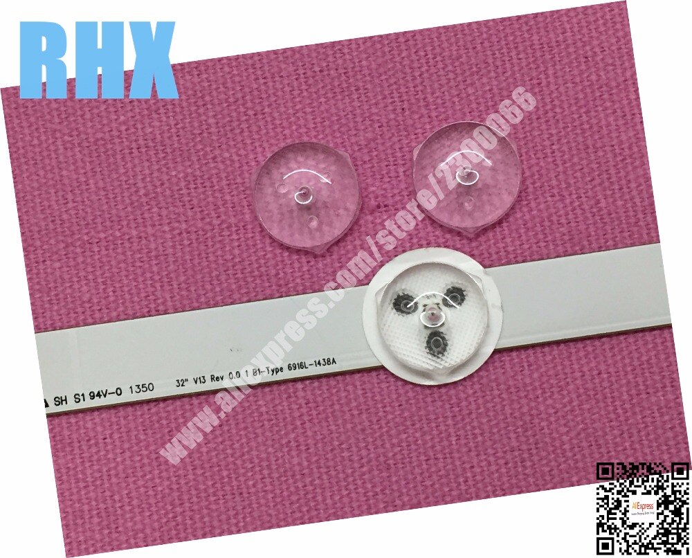 100 Pièces pour réparation LG tv LED rétroéclairage 6916L-1204A 6916L-1426A 6916L-1437A 6916L-1438A lentille Optique 2835 3528 2828 3030 3228