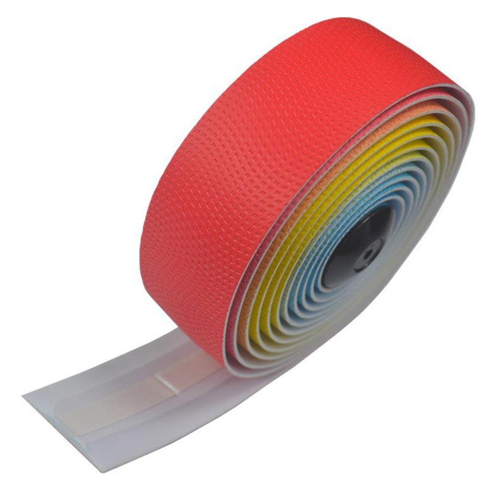 Rainbow polkupyörän ohjaustangon teippi comfort geeli ohjaustangon teippi pyörätangon teippi tangon päätytulpilla maastotien taittopyörille