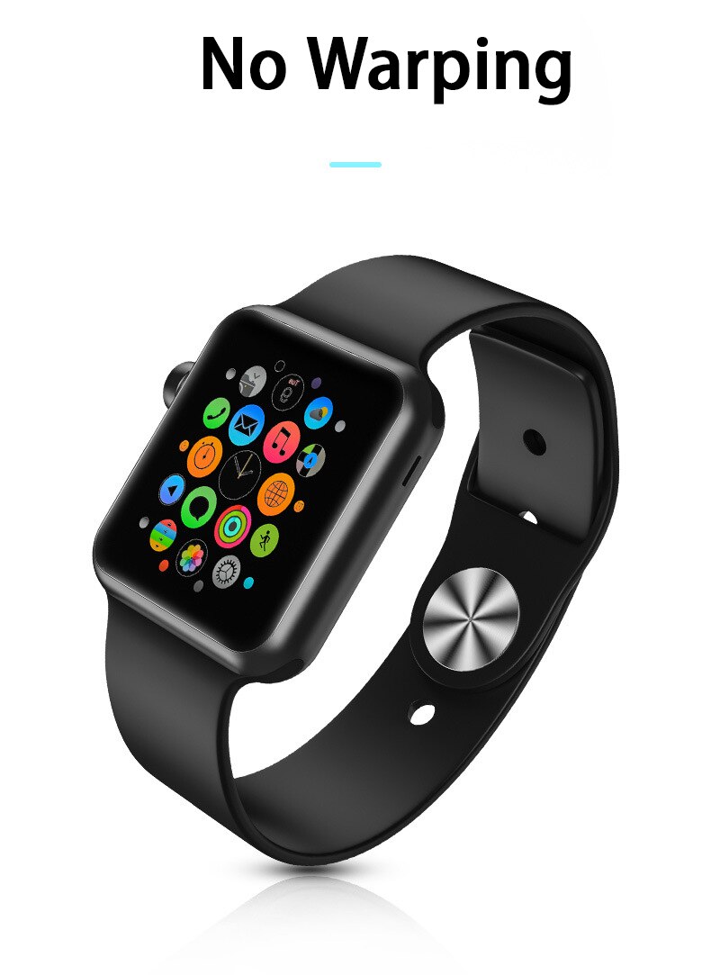 Protecteurs d'écran de montre pour Apple Watch 6 5 4 3 Se pour Iwatch Series 42mm 38mm 40mm 44mm 9D accessoires de montres de protection complète