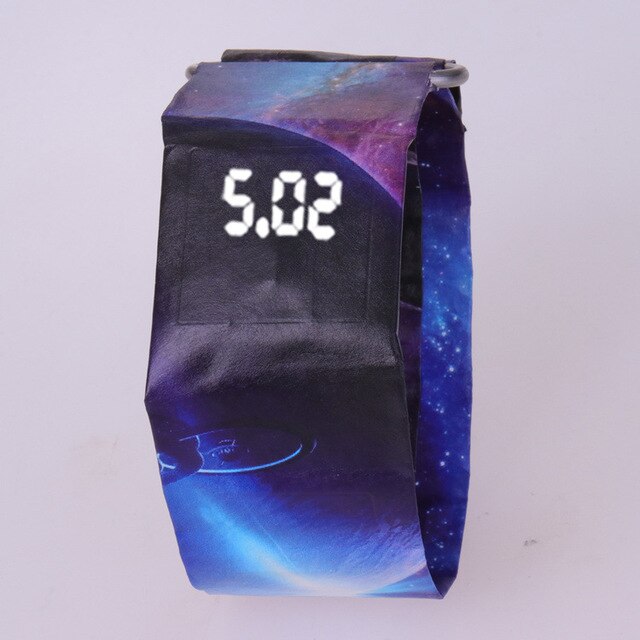 LED Clock Watch Waterproof Wristband Paper Watch Accessories Digital Paper Strap Watches Sport Watch Wristwatch: 13