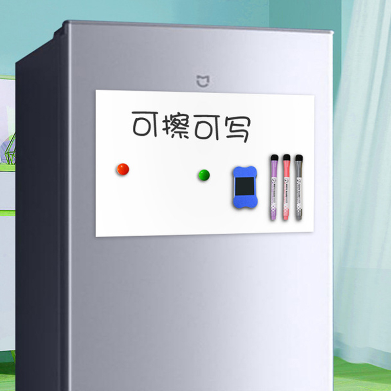 Magnetic Dry Erase Monthly Calendar Set-Magnetic White Board Weekly Planner &amp; Grocery Organizer for Kitchen Refrigerator