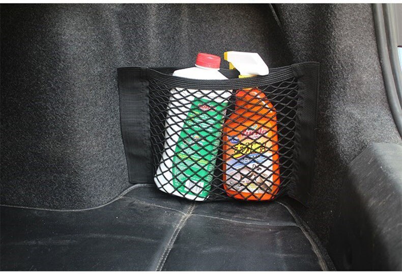 Bil bagagerum nylon reb net/bagage net med bagside til kia rio  k2 k3 k5 k4 kx5 cerato, soul, forte, sportage r, sorento, optima