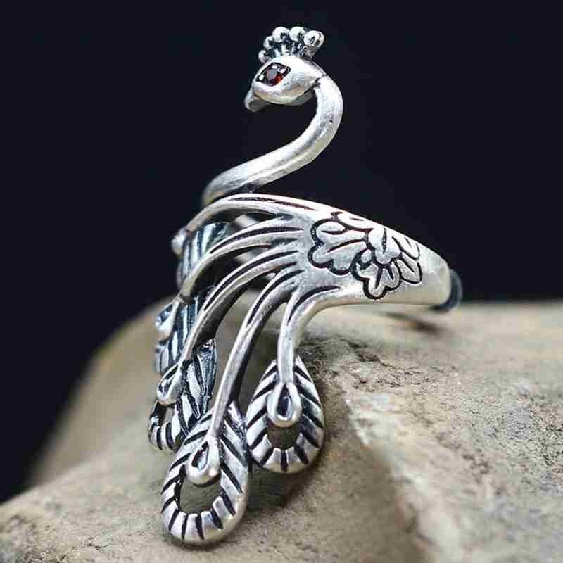 1Pc Koi Vis Ring Verstelbare Opening Dier Ring Metal Voor Mannen En Vrouwen Decor Kerstcadeaus Fancy Karper Sieraden koi Vis Ring