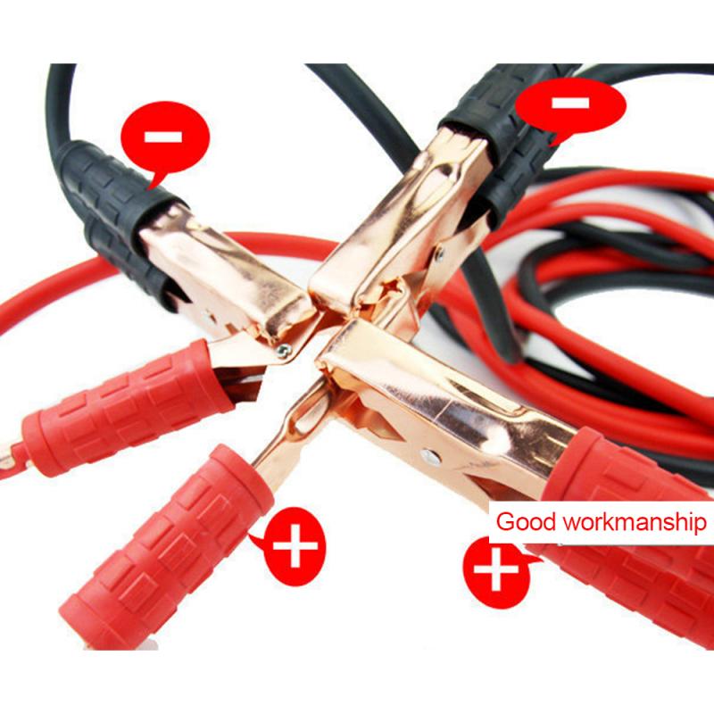 500 AMP Emergency Power Start Cable Booster Jumper Cable Heavy Duty Car Battery Jumper Booster Line Copper Wire