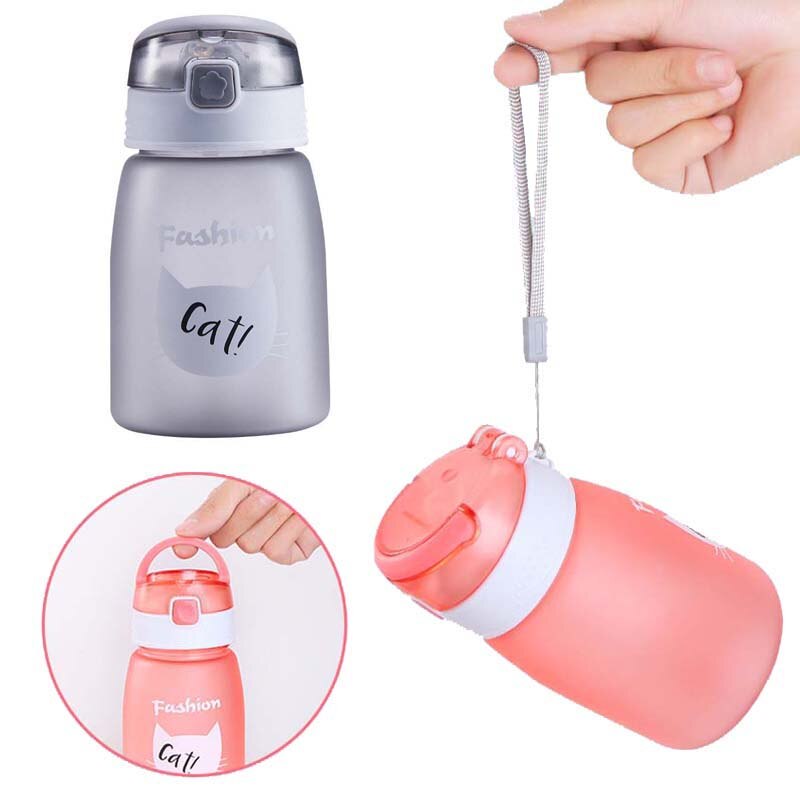 1 Stck 430 ml Baby Flasche freundlicher freundlicher Lernen Fütterung Trinkwasser Stroh Flasche Mamadeira Sippy Ausbildung Tasse Baby Fütterung tasse