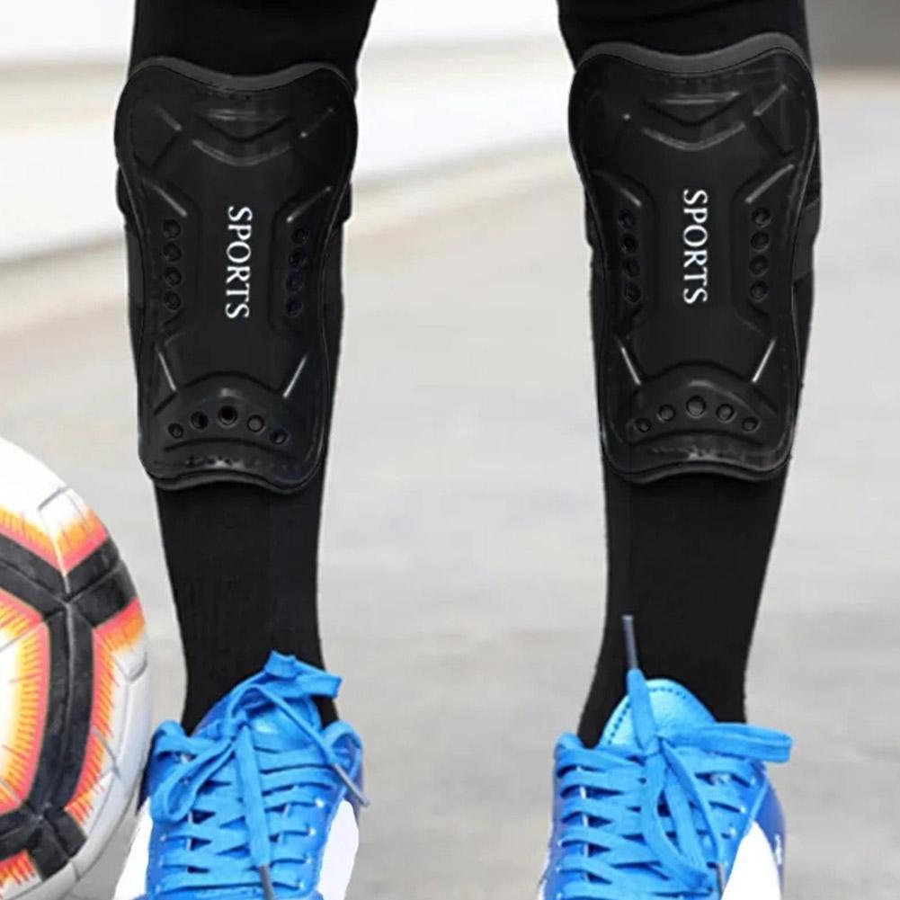 Nuovi parastinchi da calcio materiale ABS supporto per la protezione delle gambe attrezzatura per esercizi parastinchi per bambini calcio per adulti stinco da calcio
