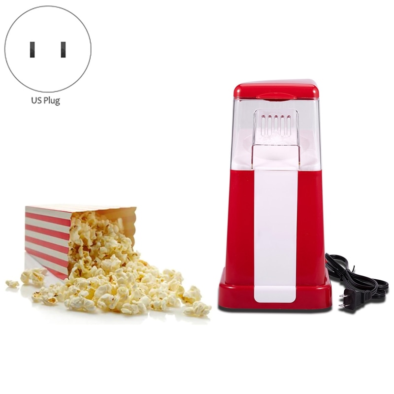 220v nyttige vintage retro elektriske popcorn popper maskine hjem fest værktøj