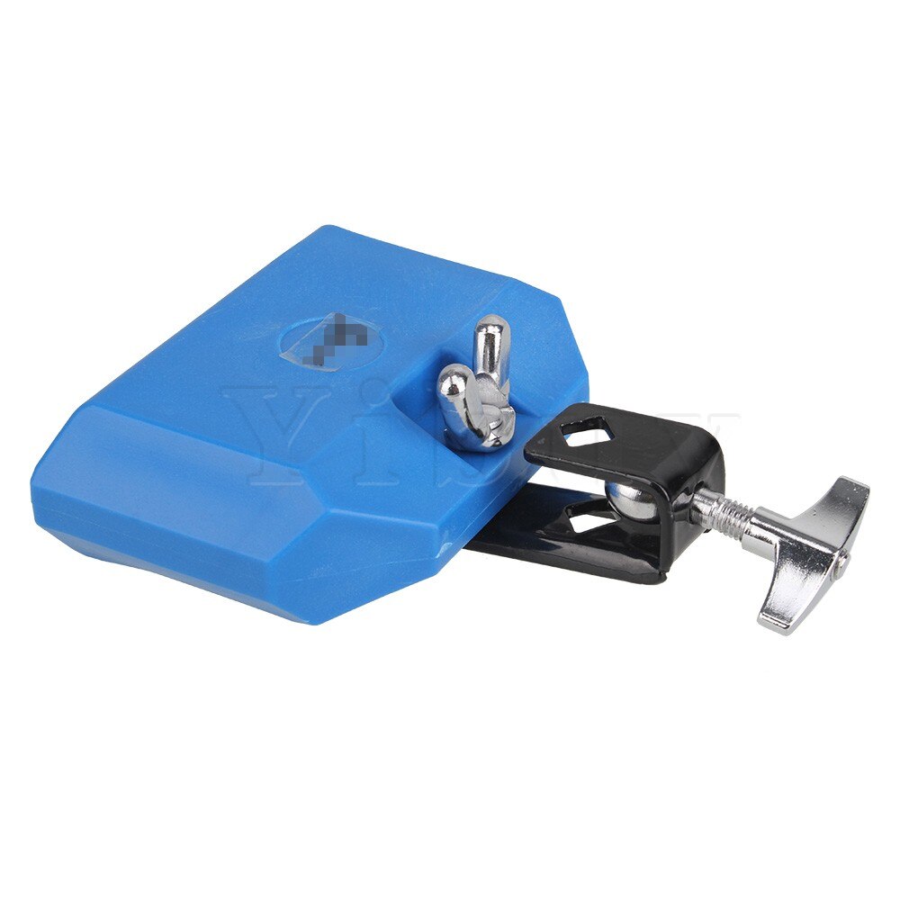 Yibuy Blue Eco-friendly Plastic Percussion Instruments Block Latin Drum Kit