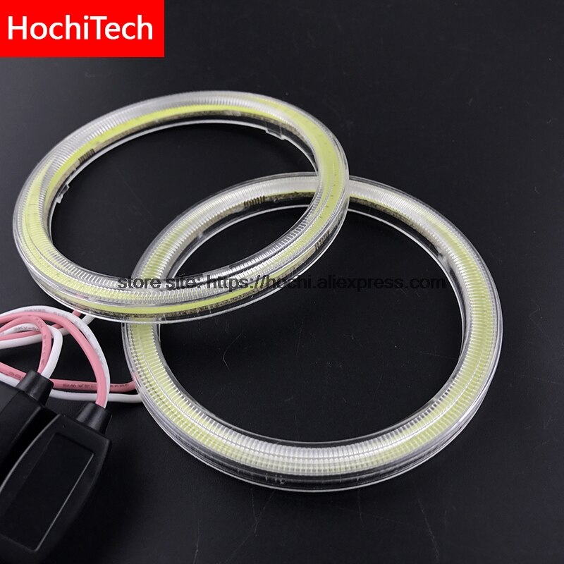 Para SsangYong Kyron 2007 COB Led luz de día blanco Halo Cob Led Ojos de Ángel anillo de Error libre Ultra brillante