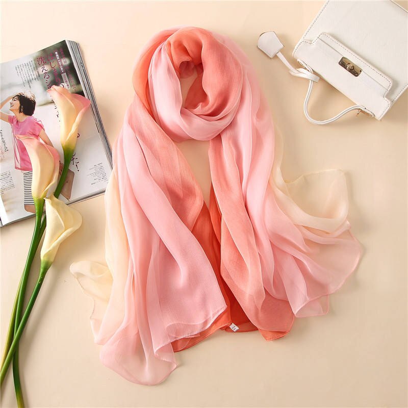 Sommar multifunktion stor sjal chiffong strandhanddukar enkel stil bikini täcka upp sarong klänning pareo strand utomhus rekvisita