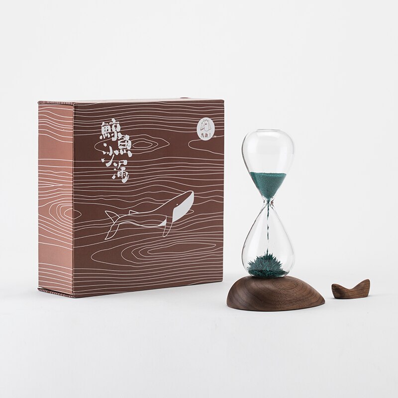 Sablier magnétique , pour amis amoureux, décoration de la maison, porte-stylo, horloge de sable, minuteries, lunettes de sable