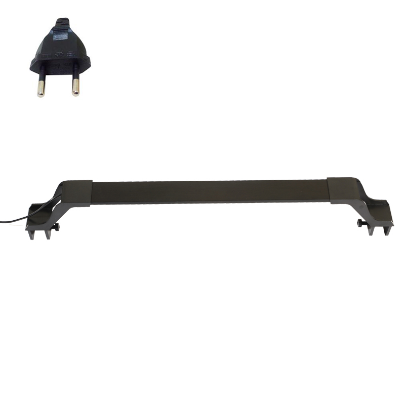 Haute luminosité 30cm 40cm 60cm LED Aquarium éclairage pince sur Aquarium plante pousser lampe pour poisson aquatique LED pour animaux de compagnie: 55-75cm EU Plug
