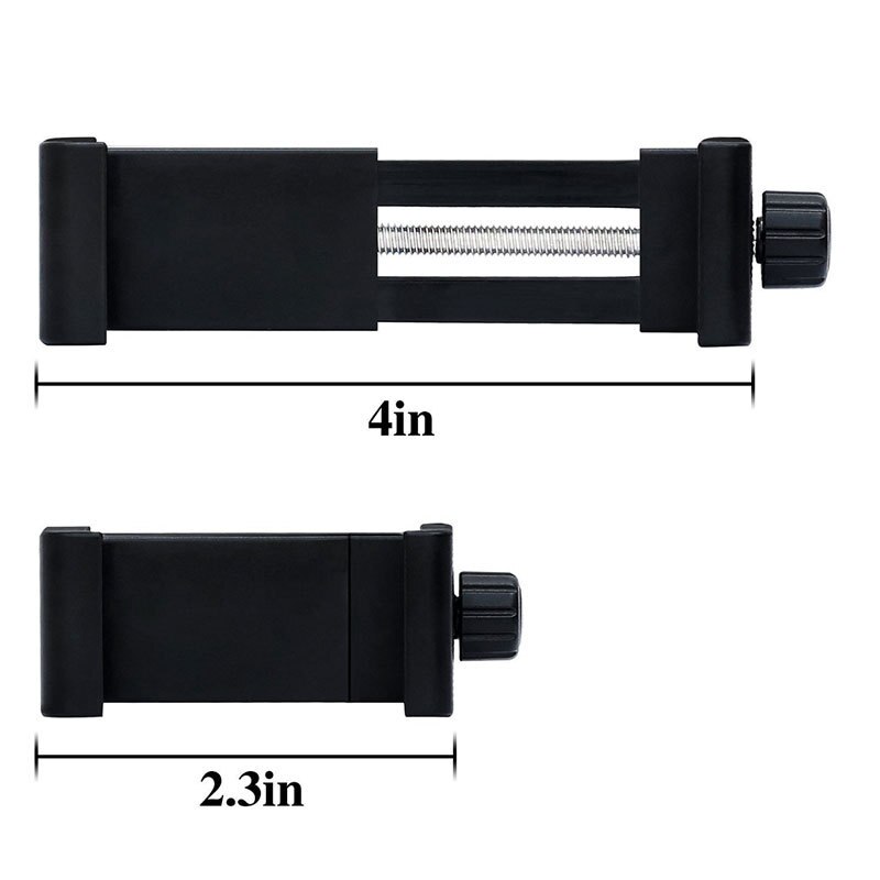 Support Vertical pour trépied de téléphone portable, Clip de fixation pour Smartphone, adaptateur 360 pour iPhone pour téléphone portable Samsung