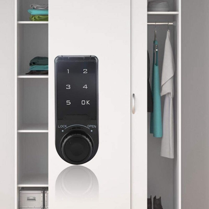 Electronic Cabinet Lock Contact Keypad Password Access Lock Digital Security Cabinet Coded Locker for Access Control System