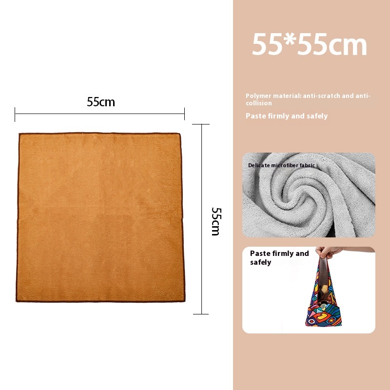Camera Cover Protective Wrap Cloth Magic Folding Cloth SLR Lens Protector Case Wrapping Storage photographinner Bag: light yellow