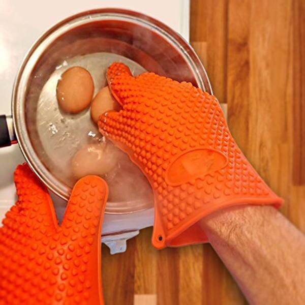 Extreme Heat Resistant Glove for Grilling Bbq Kitchen Silicone Cooking Baking Gloves Degrees Temperature Kitchen Accessories