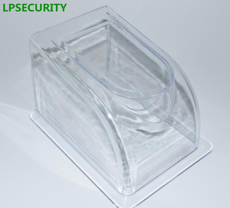 Lpsecurity regn vattentät utomhusstängning lock fodral låda för fingeravtrycksuppföljning rfid åtkomstkontroll knappsats läsare intercom