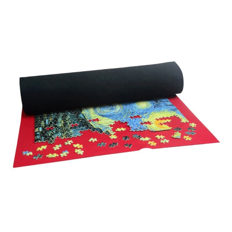 Puzzle Mat Roll Up for Jigsaw Puzzles Upto 2000Pcs Jigsaw Puzzles Roll Up Mat