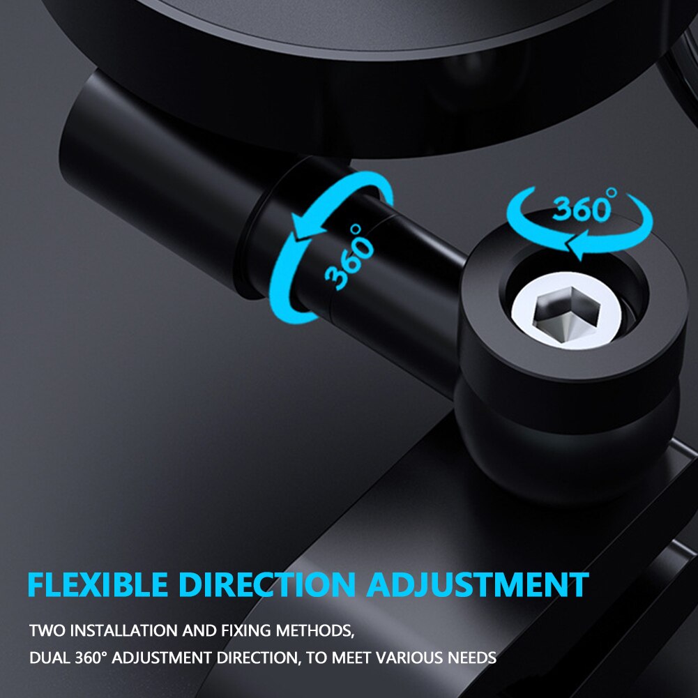 LCD Digital Display TPMS Alarm Motorcycle Tire Pressure Monitor Wireless High-precision Electric Detector With External Sensors